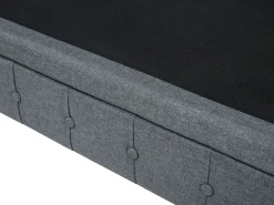 Divano angolare 6 posti CHESTERFIELD Tessuto Grigio Lato destro
