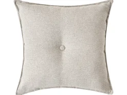 Divano angolare 3 posti DOLVA Tessuto Beige chiaro Lato destro