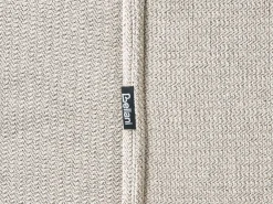 Divano angolare 3 posti DOLVA Tessuto Beige chiaro Lato destro