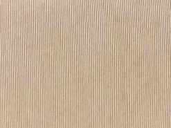Divano angolare 3 posti DOLVA Velluto a coste Beige Lato destro