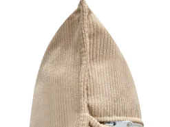 Divano angolare 3 posti DOLVA Velluto a coste Beige Lato destro