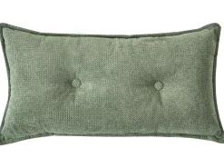 Divano angolare 3 posti DOLVA Ciniglia Verde scuro Lato Sinistro