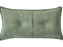 Divano angolare 3 posti DOLVA Ciniglia Verde scuro Lato Sinistro