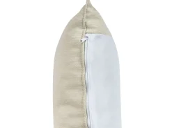 Divano angolare 3 posti ELVENES Tessuto Beige chiaro Lato Sinistro