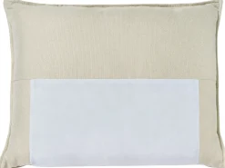 Divano angolare 3 posti ELVENES Tessuto Beige chiaro Lato Sinistro