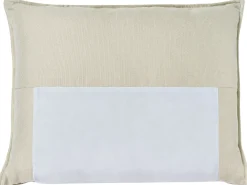 Divano angolare 3 posti ELVENES Tessuto Beige chiaro Lato destro