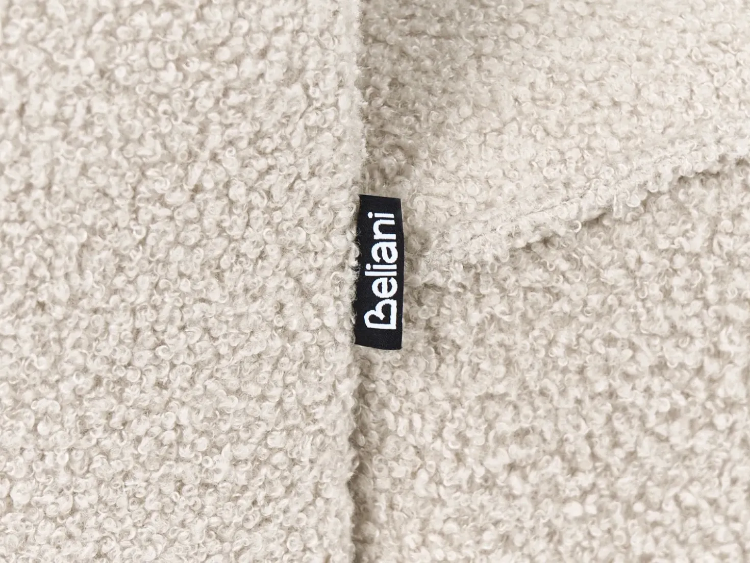 Divano angolare 3 posti FAABORG Bouclé Beige Lato Sinistro