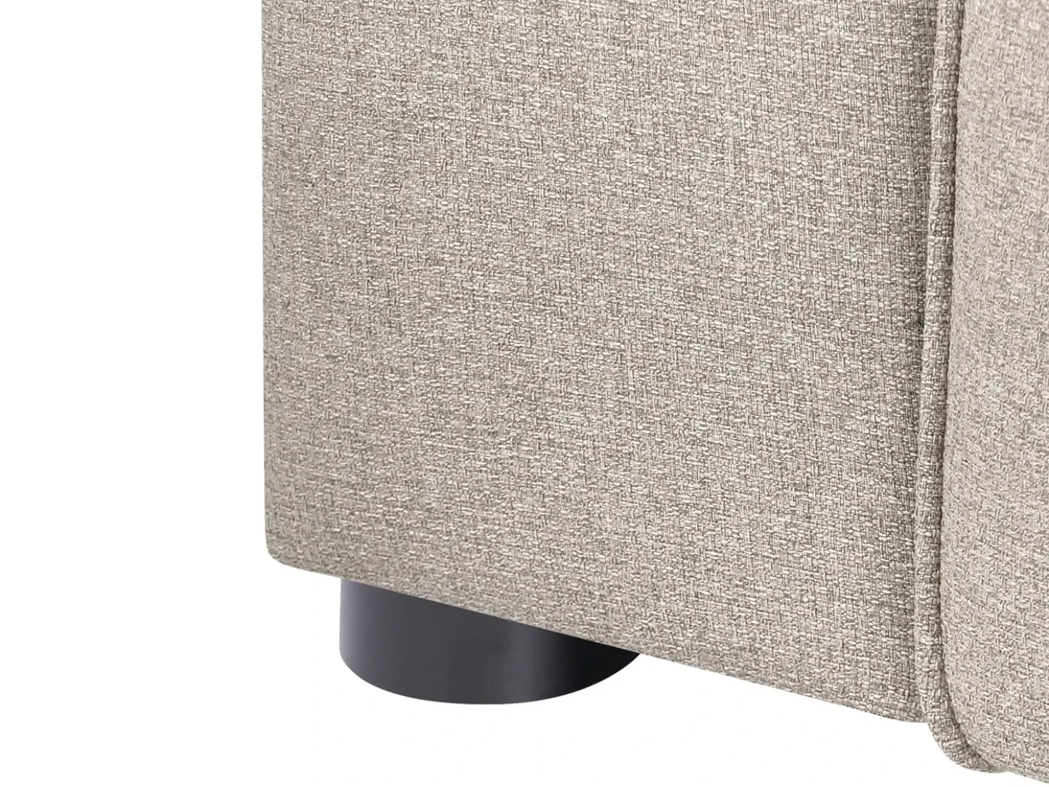 Divano angolare 3 posti FAABORG Tessuto Beige Lato Sinistro