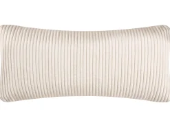 Divano angolare 4 posti IKAST Velluto a coste Beige Lato destro