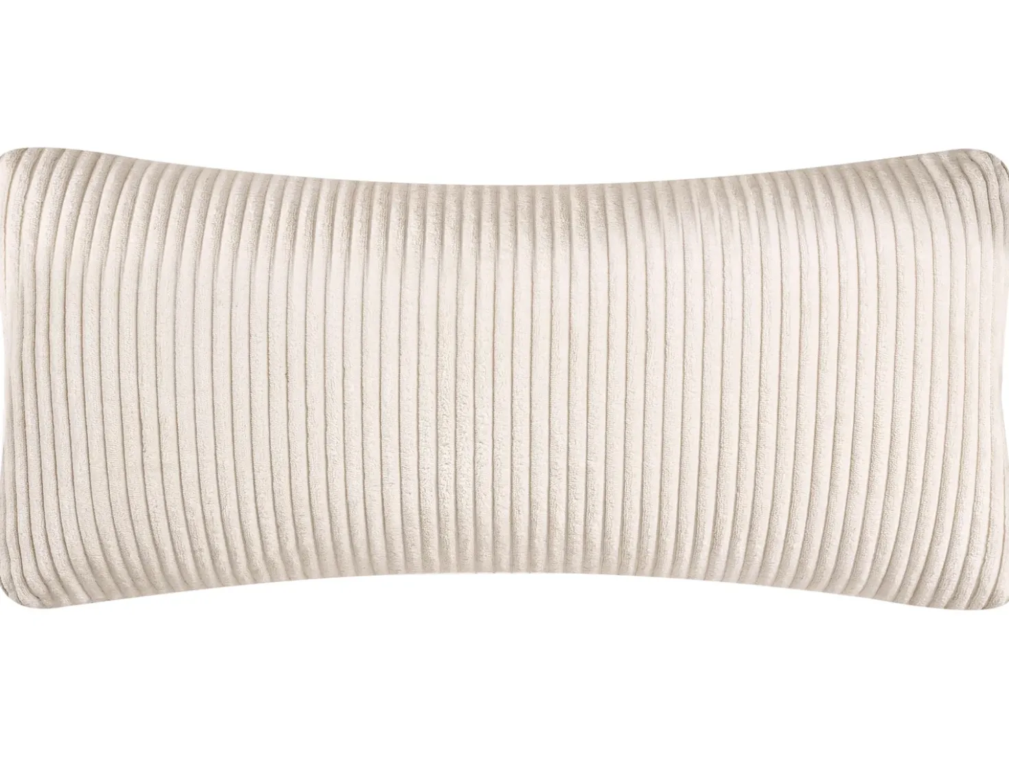 Divano angolare 4 posti IKAST Velluto a coste Beige Lato destro