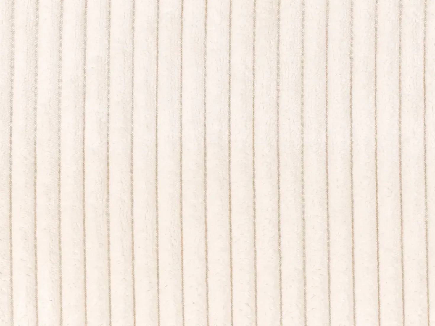 Divano angolare 4 posti IKAST Velluto a coste Beige Lato destro