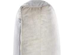 Divano angolare 4 posti KIRUNA Velluto Beige chiaro Lato destro