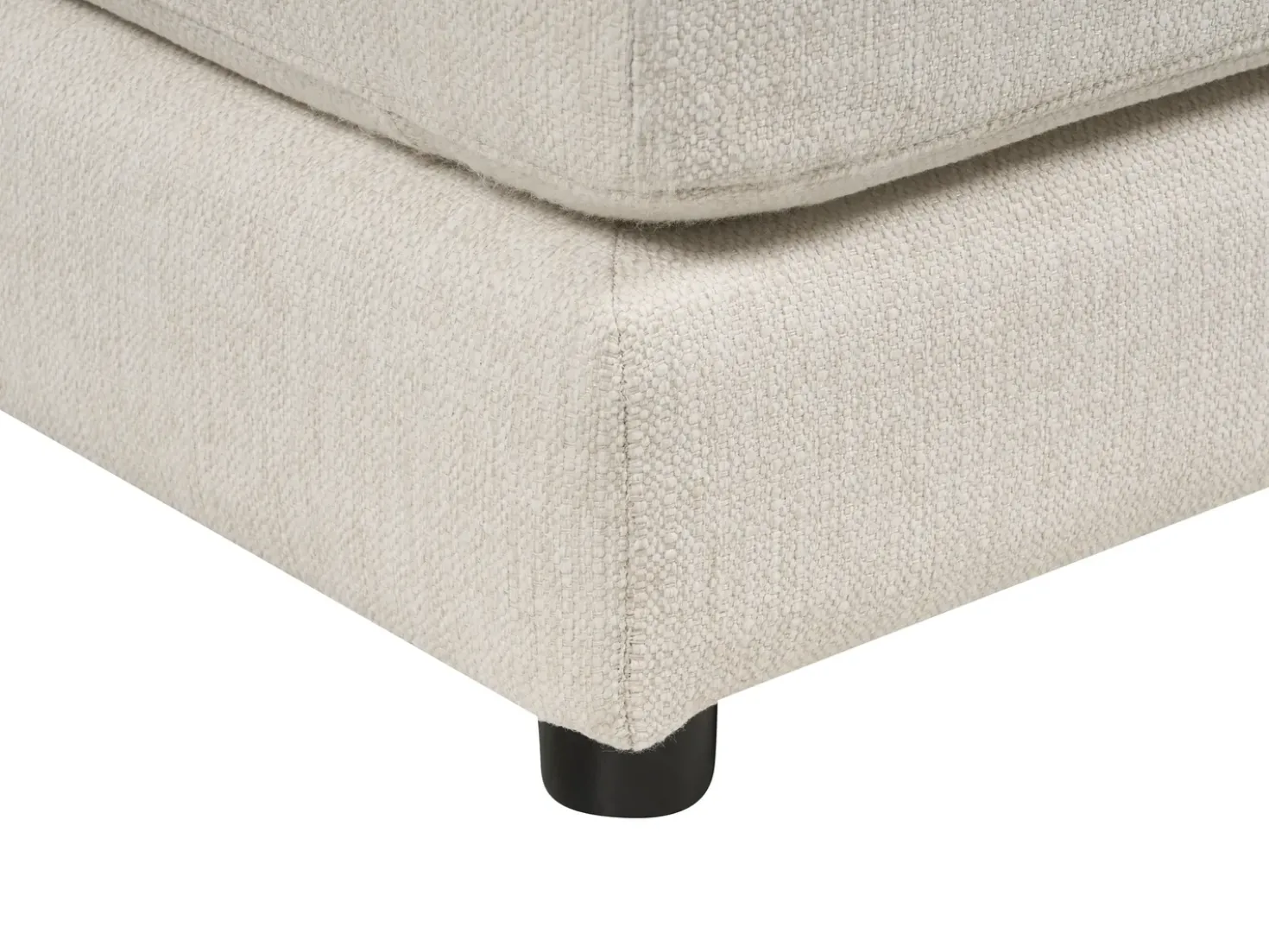 Divano angolare 5 posti LILVIKEN Tessuto Beige chiaro