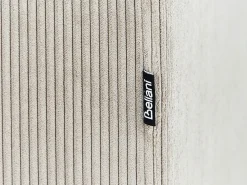 Divano angolare 4 posti LUNNER Velluto a coste Beige Lato Sinistro