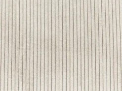 Divano angolare 4 posti LUNNER Velluto a coste Beige Lato Sinistro