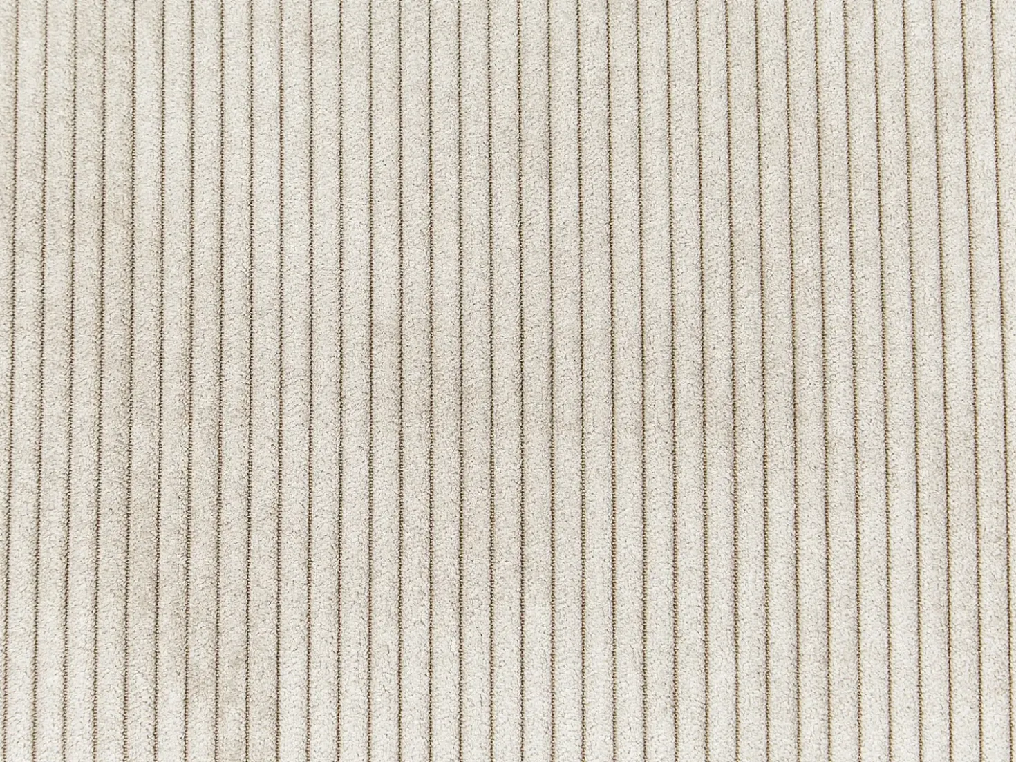 Divano angolare 4 posti LUNNER Velluto a coste Beige Lato Sinistro