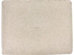 Divano angolare 3 posti MARUM Lino sintetico Beige chiaro Lato destro