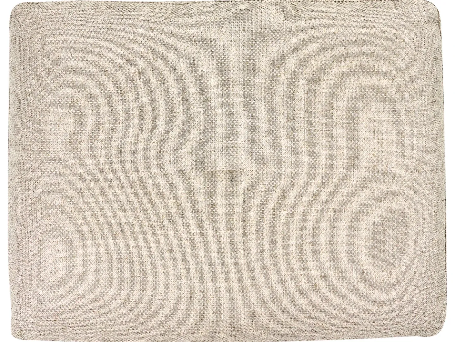 Divano angolare 3 posti MARUM Lino sintetico Beige chiaro Lato destro