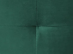 Divano angolare 5 posti NORREA Velluto Verde smeraldo Lato Sinistro