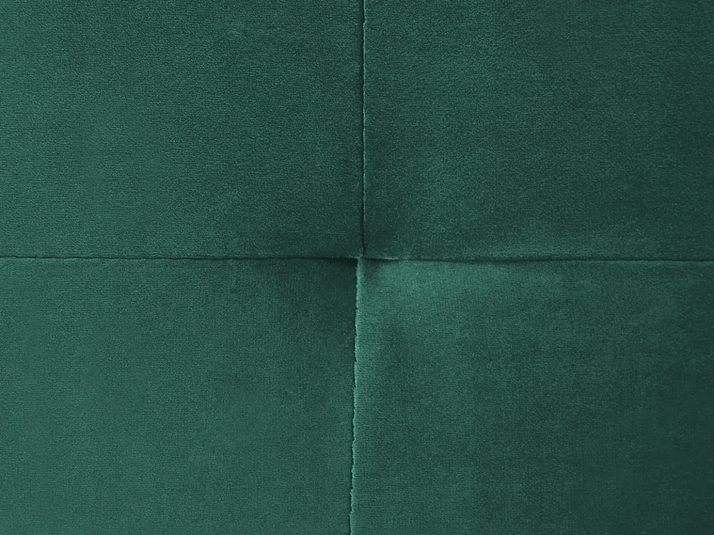 Divano angolare 5 posti NORREA Velluto Verde smeraldo Lato Sinistro