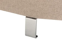 Divano angolare 5 posti NORREA Tessuto Beige Lato Sinistro