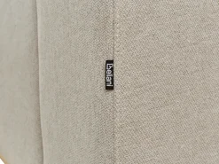 Divano angolare 3 posti NORA Tessuto Beige Lato Sinistro