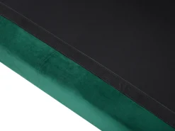 Divano angolare 4 posti OSLO Velluto Verde scuro Lato Sinistro