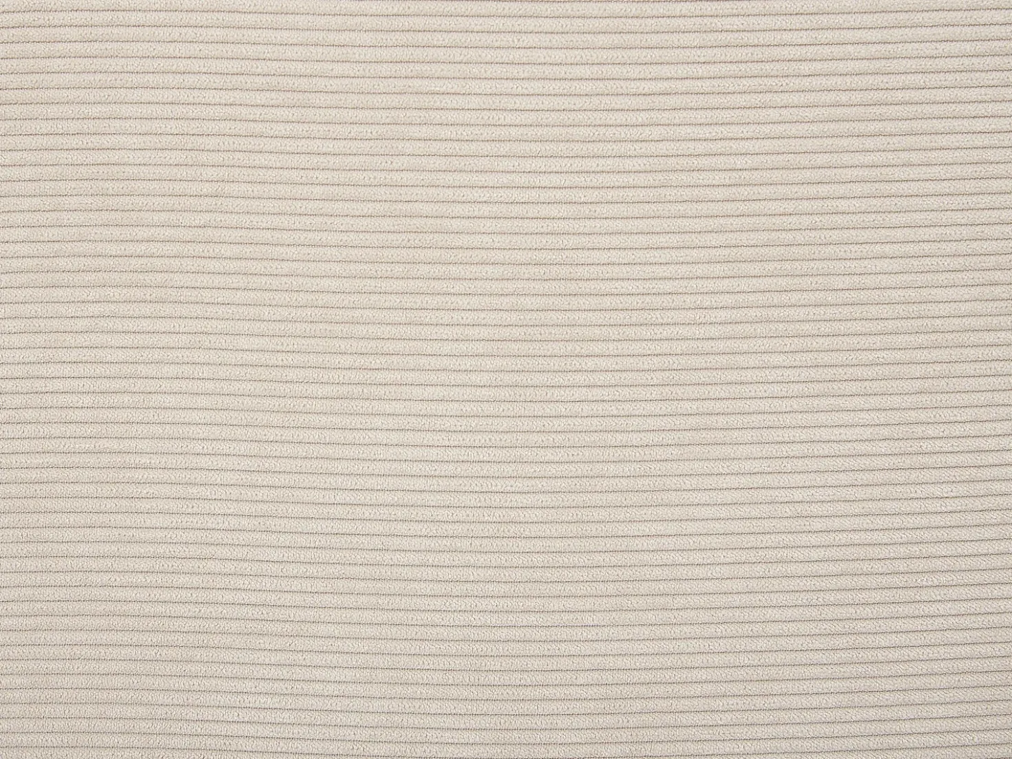 Divano angolare 3 posti SIMOS Velluto a coste Beige chiaro Lato Sinistro