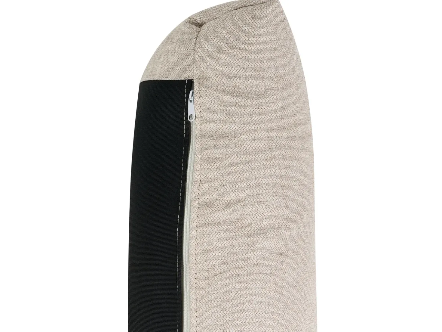 Divano angolare 4 posti SIGGARD Tessuto Beige Lato Sinistro