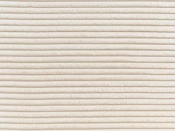 Divano angolare 4 posti SIGGARD Velluto a coste Beige chiaro Lato Sinistro