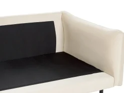 Divano angolare 4 posti VINTERBRO Velluto Beige chiaro Lato destro