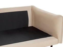 Divano angolare 4 posti VINTERBRO Velluto Beige Lato destro