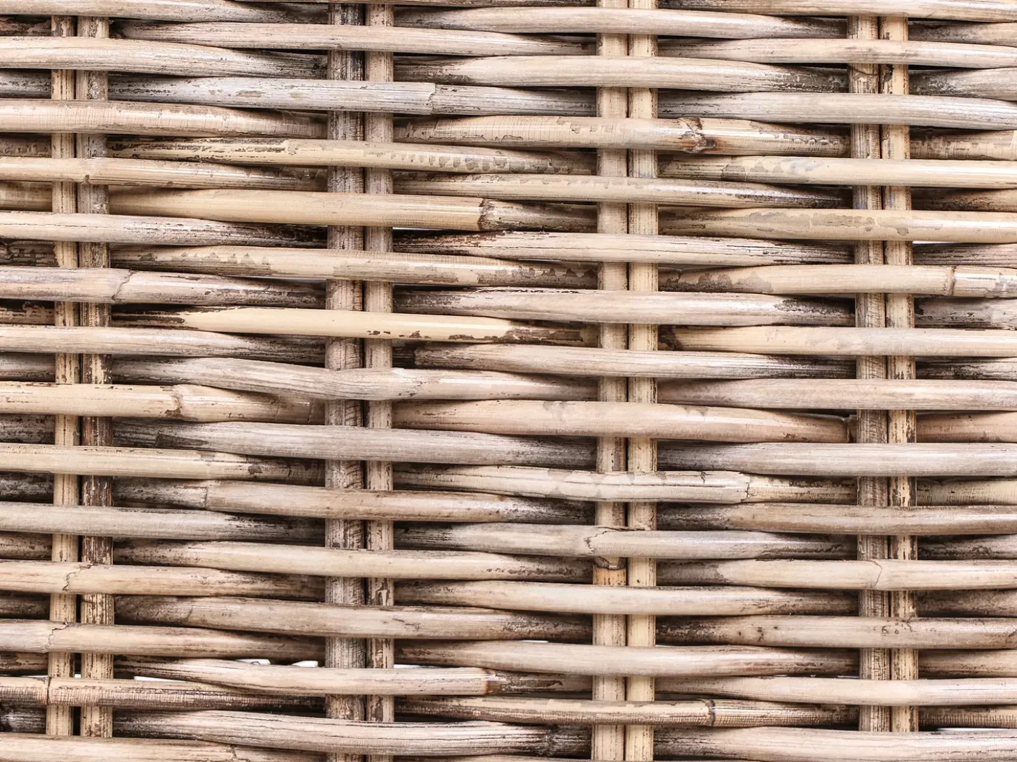 Divano angolare da giardino 3 posti VALLETRI Lato destro Rattan Grigio