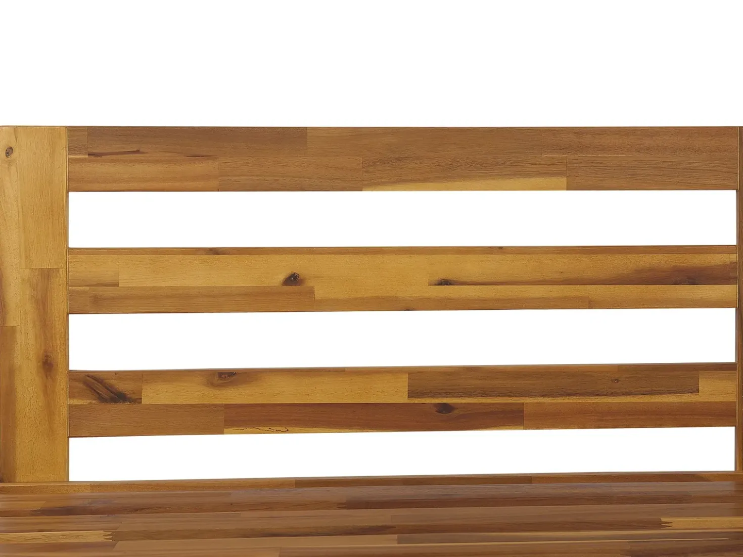 Divano angolare da giardino 5 posti MARETTIMO Lato destro Legno di acacia certificato Marrone