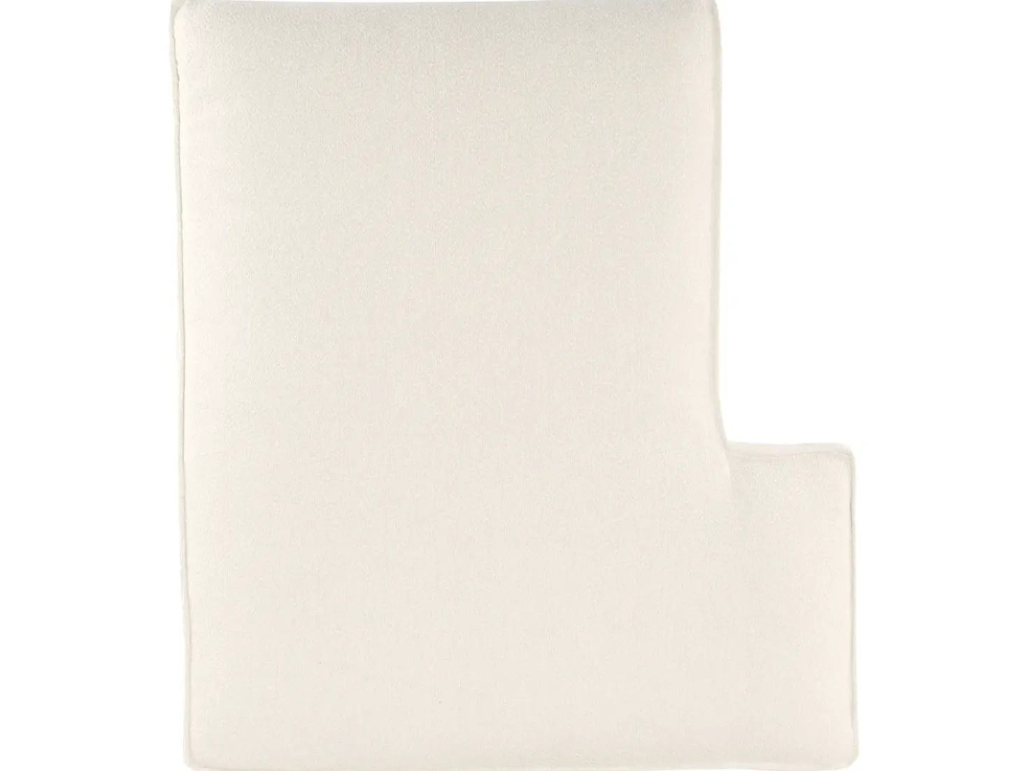 Divano angolare KOLDING Bouclé Beige chiaro Lato Sinistro