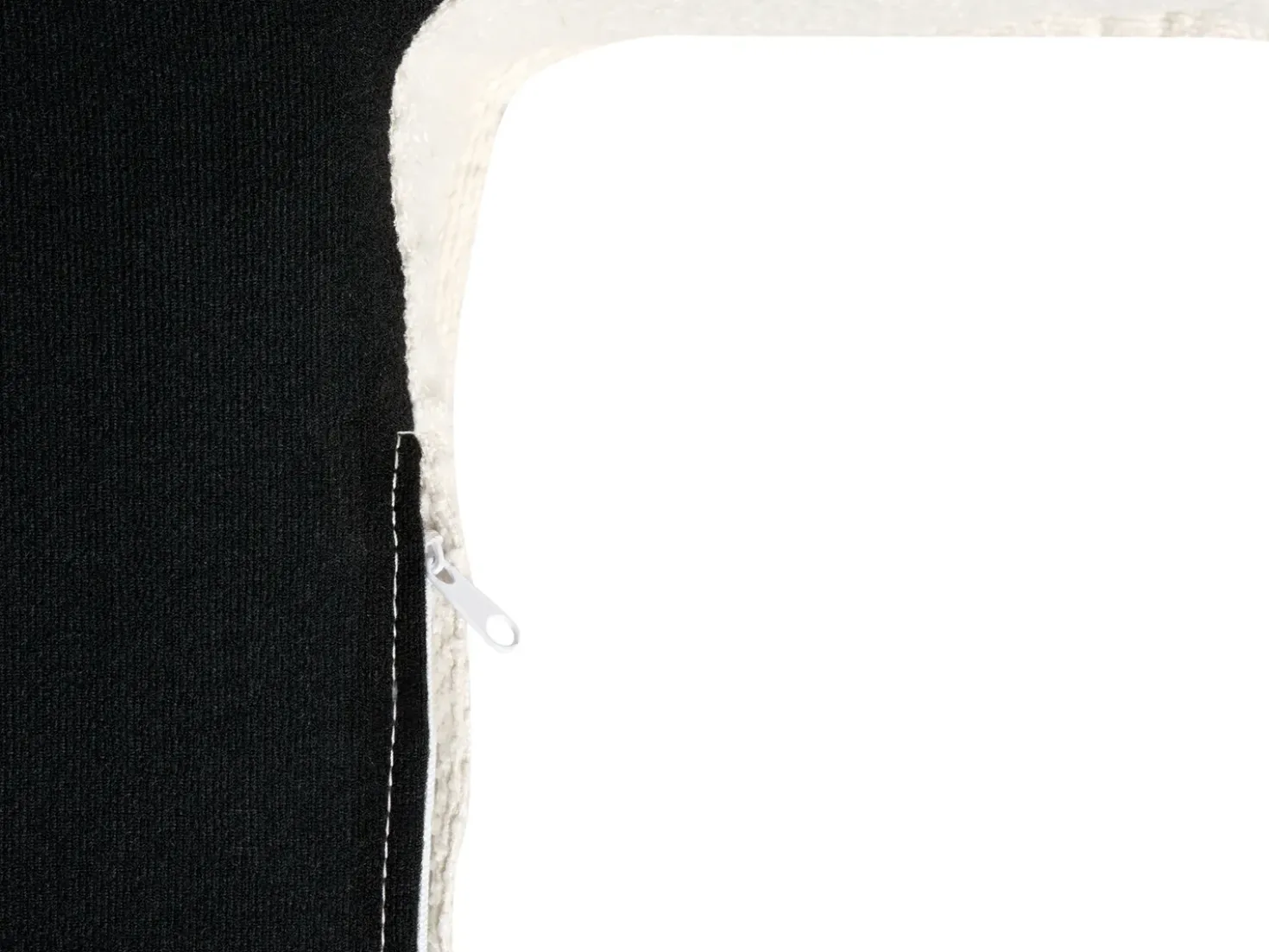 Divano angolare KOLDING Bouclé Beige chiaro Lato Sinistro