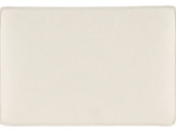 Divano angolare KOLDING Bouclé Beige chiaro con ottomana Lato Sinistro