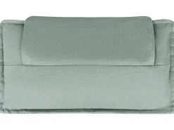 Divano angolare modulare 5 posti TIBRO Tessuto Verde chiaro Lato Sinistro
