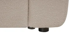 Divano angolare modulare 5 posti KIVVIK Bouclé Beige Lato destro