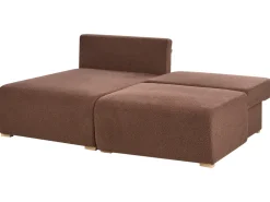 Divano angolare modulare NERBO Bouclé Marrone Lato destro