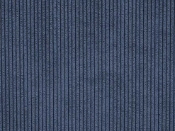 Divano angolare modulare 4 posti ARDAL Velluto a coste Blu scuro Lato Sinistro