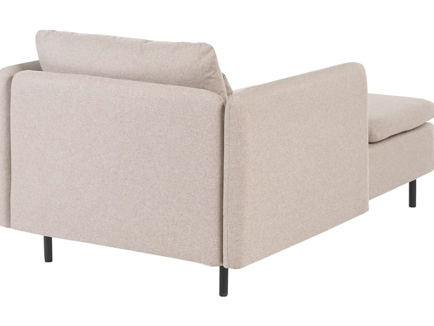 Divano angolare modulare 3 posti EGERIS Tessuto Beige Lato destro