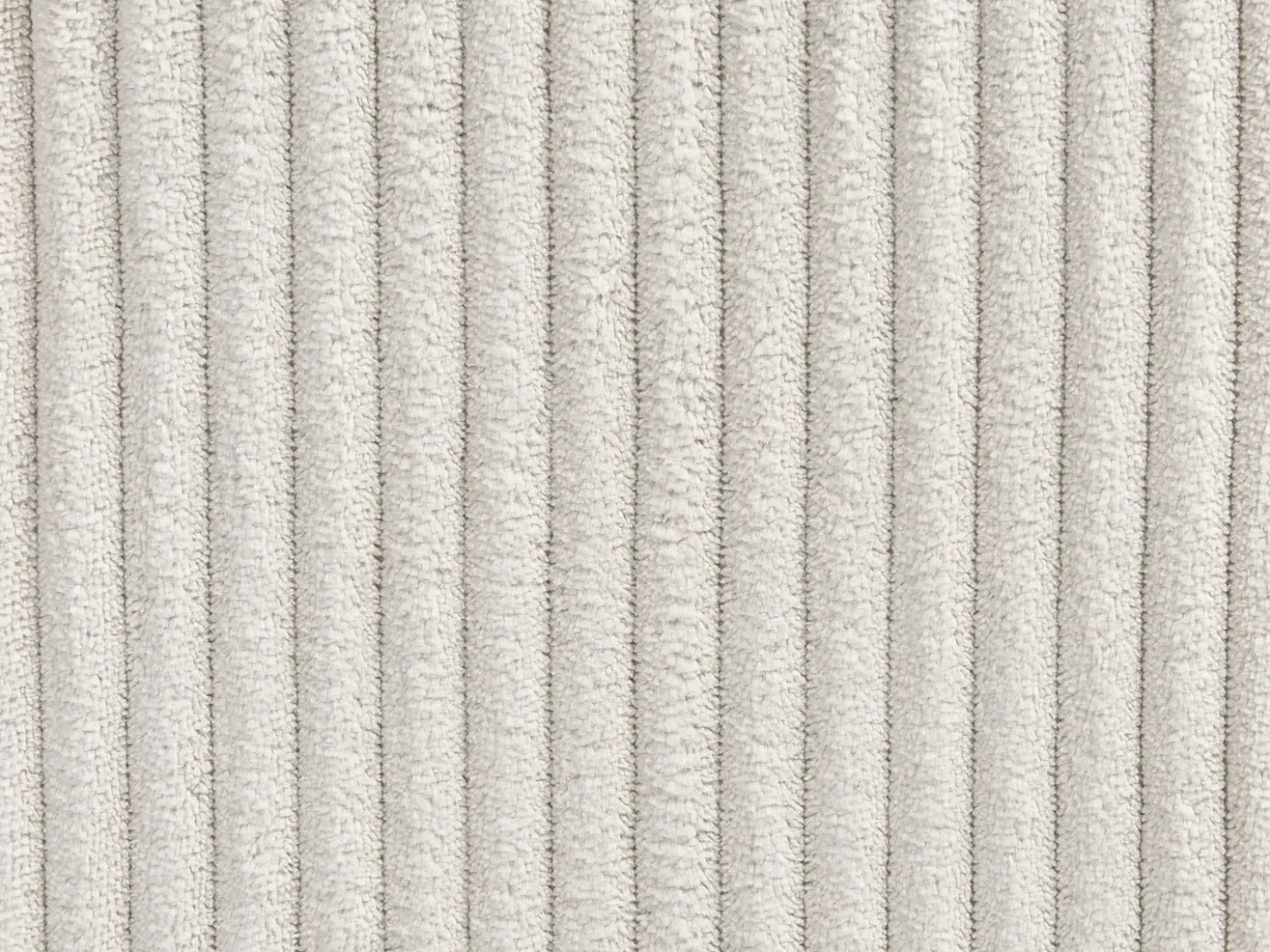 Divano angolare modulare 4 posti LEMVIG Velluto a coste Beige Lato Sinistro