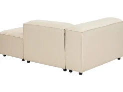Divano angolare modulare 4 posti ARDAL Tessuto Beige Lato Sinistro