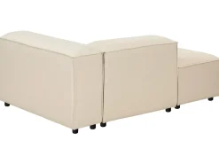 Divano angolare modulare 4 posti ARDAL Tessuto Beige Lato destro