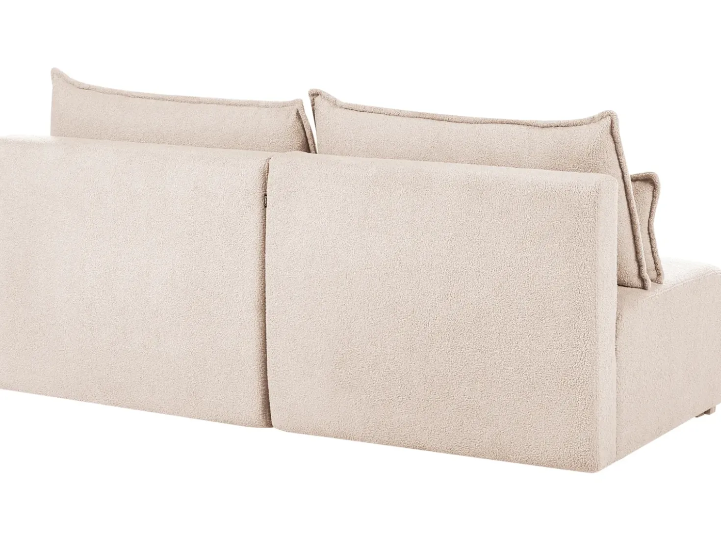 Divano angolare modulare NERBO Bouclé Beige Lato Sinistro