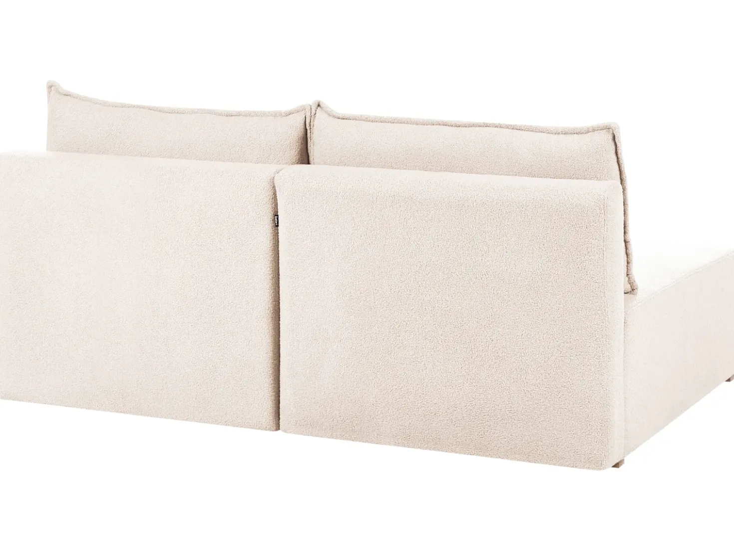 Divano angolare modulare NERBO Bouclé Beige Lato destro