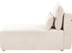 Divano angolare modulare NERBO Bouclé Beige Lato destro