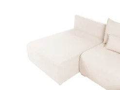 Divano angolare modulare NERBO Bouclé Beige Lato destro