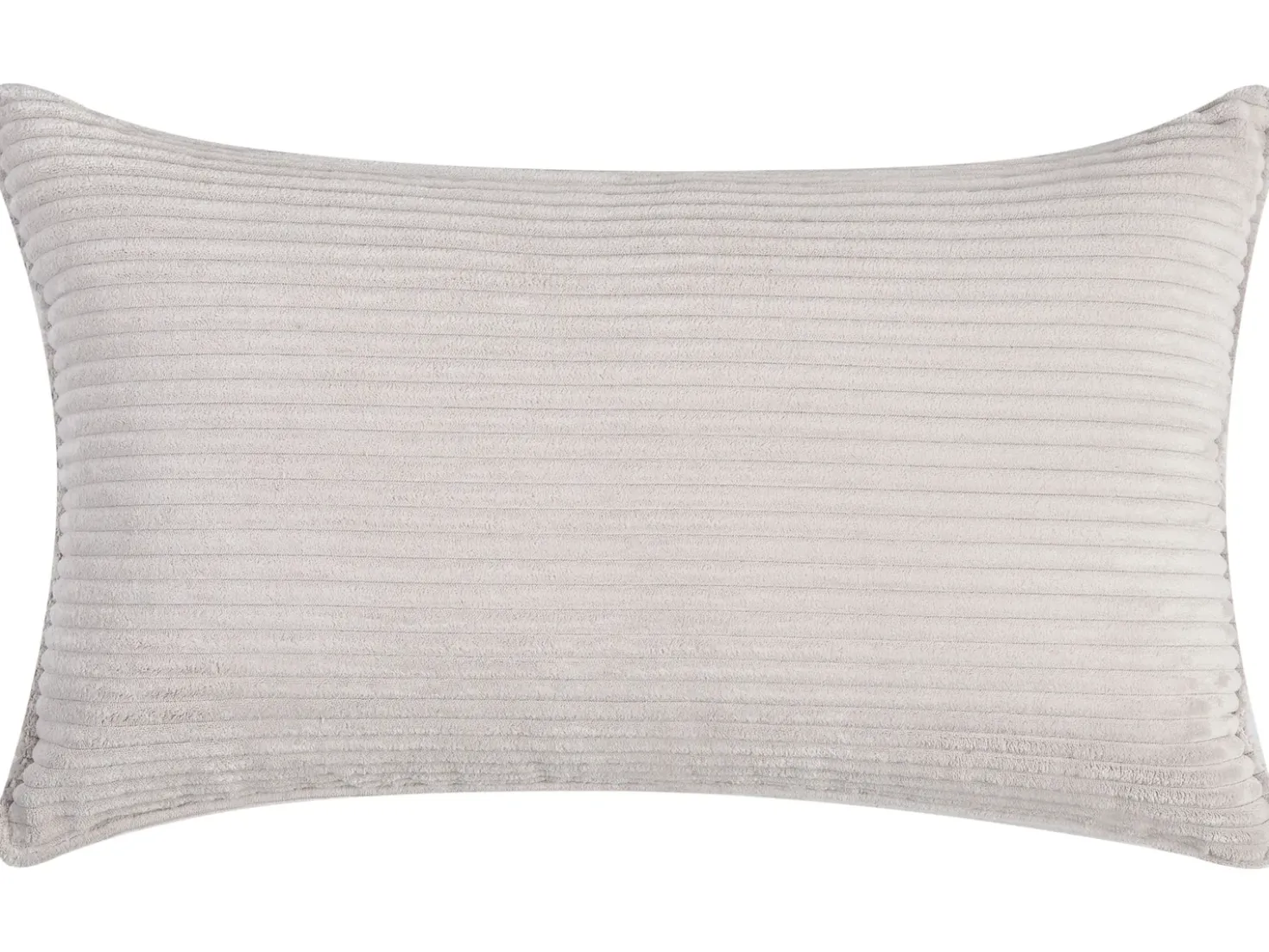 Divano angolare modulare 4 posti LEMVIG Velluto a coste Beige Lato destro